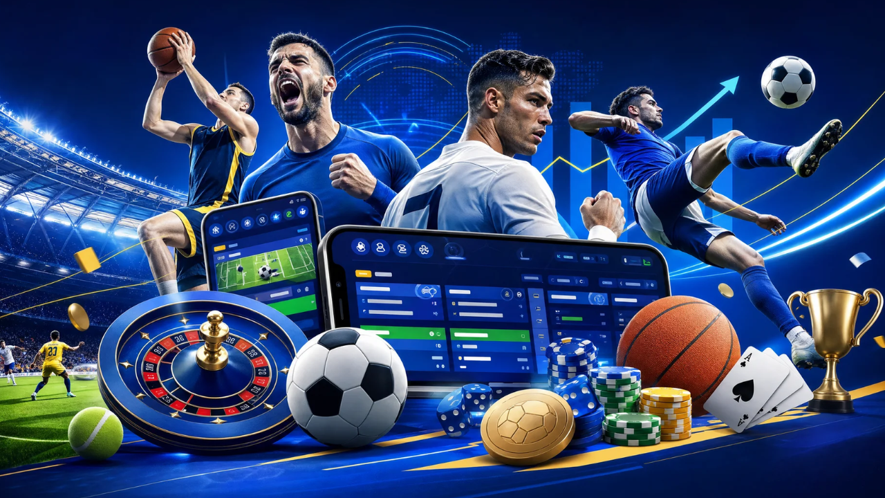 Sports and gaming illustration used across Brazil Betting Guide